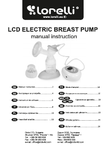 Manual Lorelli LCD Breast Pump