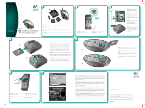 Manual de uso Logitech G7 Ratón