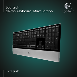 Handleiding Logitech diNovo (Mac) Toetsenbord