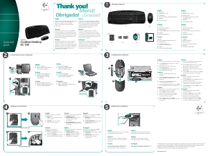 Manual Logitech EX 100 Teclado