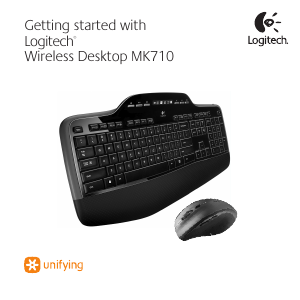 Manual Logitech MK710 Keyboard