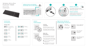 Manual Logitech TK820 Keyboard