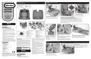 Manual de uso Little Tikes 483134M Arenero infantil