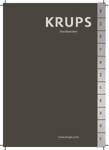 كتيب خلاط يدوي HZ451110 Krups