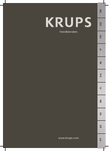 Hướng dẫn sử dụng Krups HZ656815 Máy xay sinh tố cầm tay