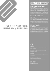 Handleiding Reloop RUF-1 HS Microfoon