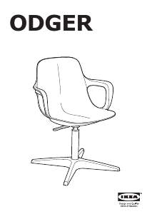 Manual IKEA ODGER Office Chair