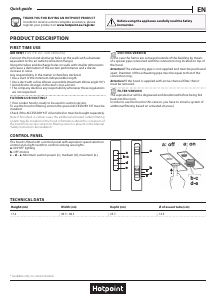 Handleiding Hotpoint PCT 64 F L SS Afzuigkap