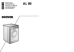 Manual Hoover AL 80 11 Washing Machine