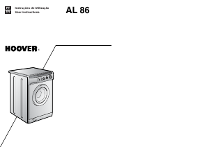 Manual Hoover AL 86 11 Washing Machine