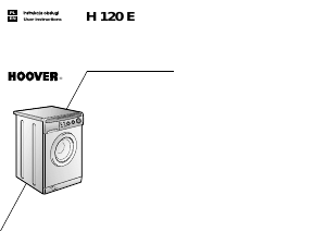 Manual Hoover H120E PL Washing Machine