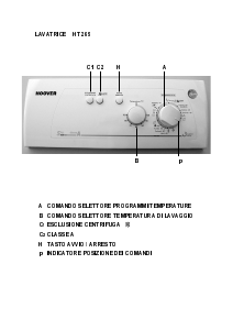 Manuale Hoover HT 265-30 A Lavatrice