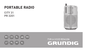 Vadovas Grundig CITY 31 Radijo imtuvas