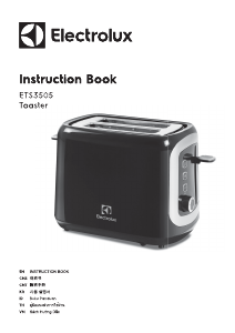 Panduan Electrolux ETS3505 Toaster