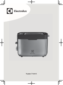 Manual Electrolux ETS5604S Toaster