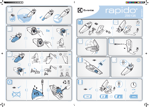 사용 설명서 일렉트로룩스 ZB5108 Rapido 휴대용 진공청소기