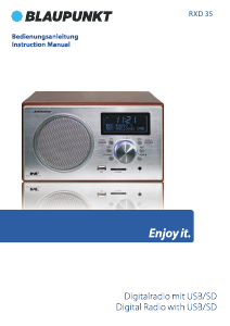 Handleiding Blaupunkt RXD 35 Radio