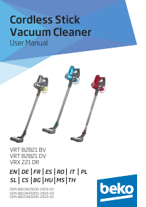Manual BEKO VRT 82821 BV Vacuum Cleaner