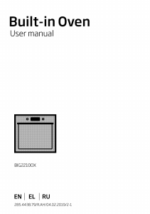 Handleiding BEKO BIG22100X Oven