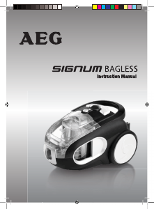 Manual AEG ASI4103 Signum Vacuum Cleaner