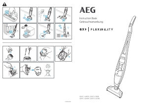 Käyttöohje AEG QX9-1-40GG Flexibility Pölynimuri