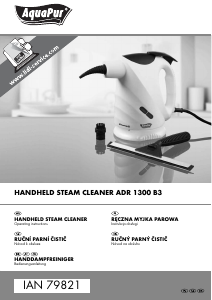 Manual AquaPur IAN 79821 Steam Cleaner