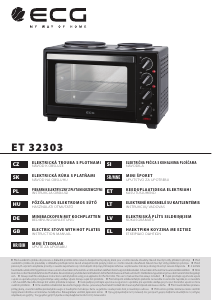 Handleiding ECG ET 32303 Oven