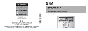 Manual Delta Dore Tybox 610 Thermostat