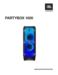 Handleiding JBL PartyBox 1000 Luidspreker