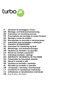 Bedienungsanleitung Turboair Aosta Dunstabzugshaube