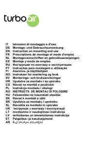 Руководство Turboair Panarea Кухонная вытяжка