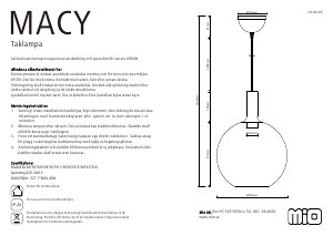 Manual Mio Macy Lamp