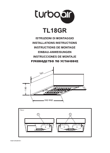 Manuale Turboair TL18 Cappa da cucina