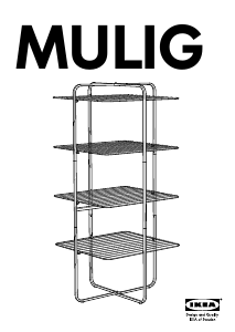 Bruksanvisning IKEA MULIG Torkställning