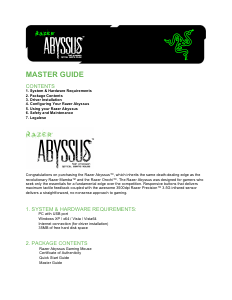 Handleiding Razer Abyssus Mirror Muis