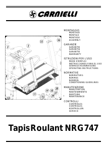 Manual Carnielli NRG 747 Treadmill