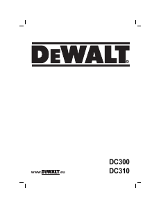 Handleiding DeWalt DC310KL Cirkelzaag