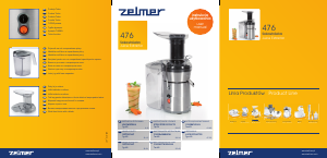 Manual Zelmer 476 Juicer