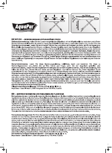 Manual de uso AquaPur IAN 104257 Tabla de planchar