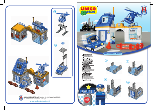 Manual Unico set 8544 City Police station