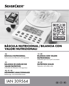 Manual de uso SilverCrest IAN 309564 Báscula de cocina