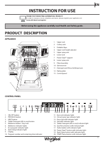 Manual Whirlpool WSFP 4O23 PF X Dishwasher