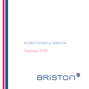 Manual de uso Briston 18142.PBAM.TSS.5.NK Clubmaster Sport Reloj de pulsera