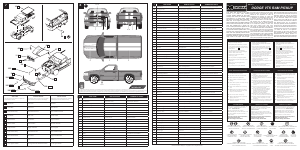 Manual Revell set 85-4017 Trucks Monogram Dodge Ram VTS