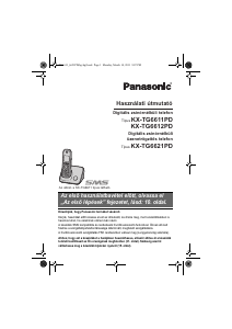 Instrukcja Panasonic KX-TG6621PD Telefon bezprzewodowy