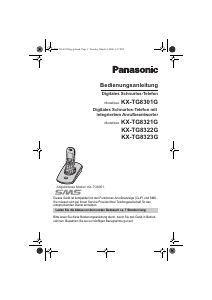Bedienungsanleitung Panasonic KX-TG8322G Schnurlose telefon