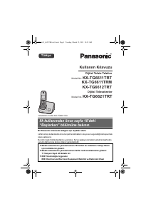 Kullanım kılavuzu Panasonic KX-TG6611TRT Kablosuz telefon