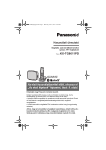 Használati útmutató Panasonic KX-TG8611PD Vezeték nélküli telefon