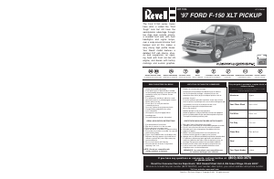 Mode d’emploi Revell set 85-7215 Trucks '97 Ford F-150 XLT