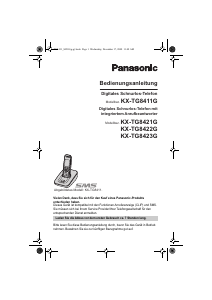 Bedienungsanleitung Panasonic KX-TG8411G Schnurlose telefon